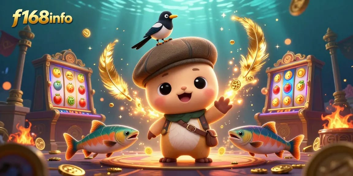 Engage in thrilling gameplay with f168info featuring fun characters and casino excitement.