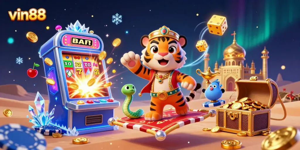 Engage in thrilling gaming experiences with vin88's vibrant casino action filled with excitement.
