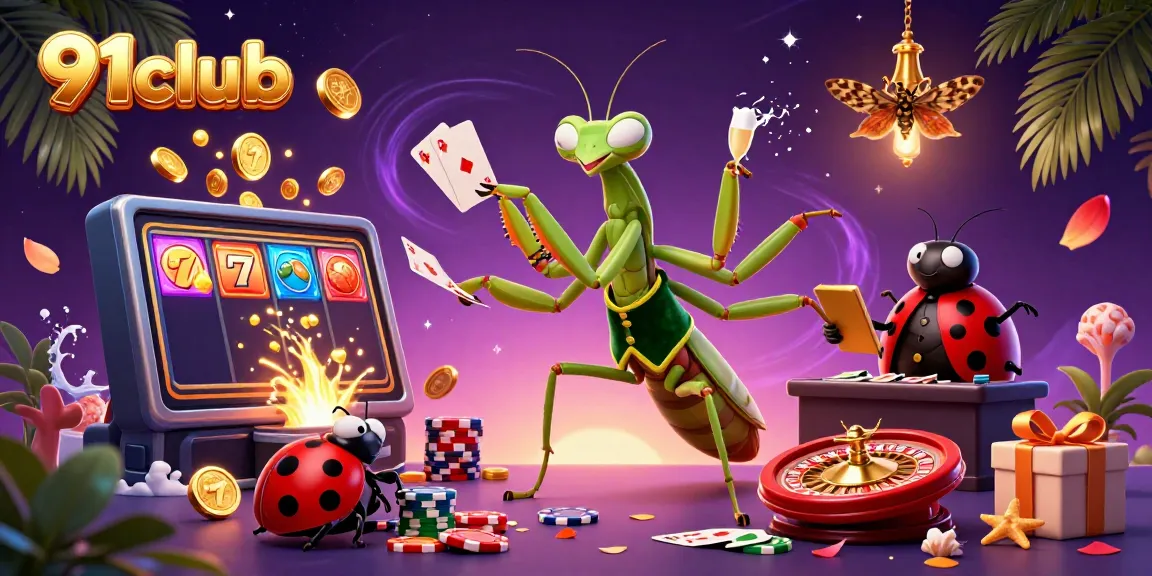 Experience thrilling gameplay at 91club with vibrant slots and interactive characters.